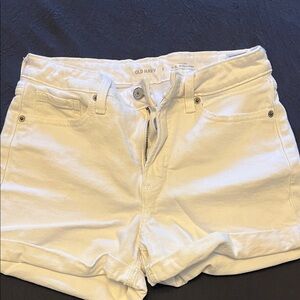 Old Navy Women's Cream Jean Shorts
